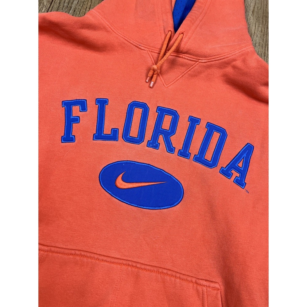 Vintage Nike Center Swoosh Florida Gators Hoodie Sweatshirt Men's Size Medium - Picture 2 of 5